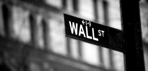 tabliczka z nazwą Wall Street