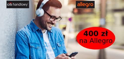 Citibank: 400 zł na Allegro.pl za kartę kredytową Citi Simplicity